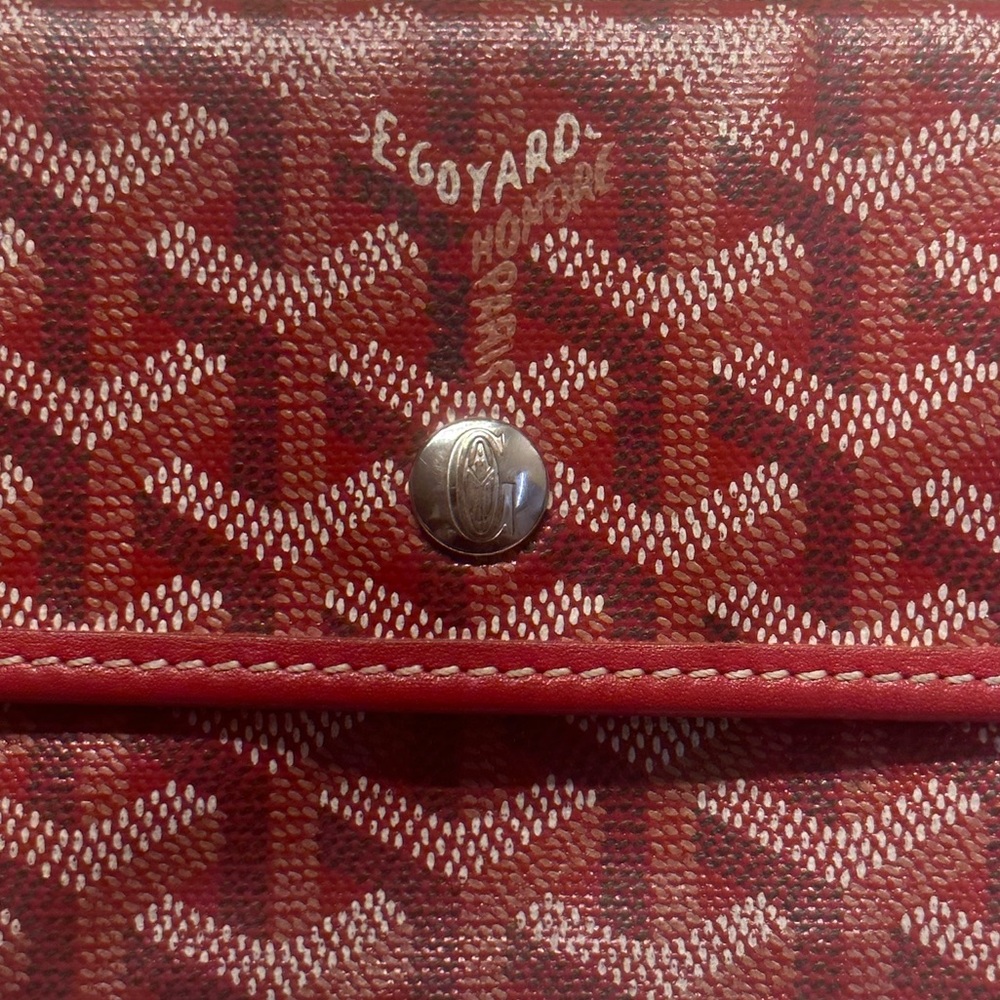 *SOLD* Red Goyard Pouch - Picture 8 of 9